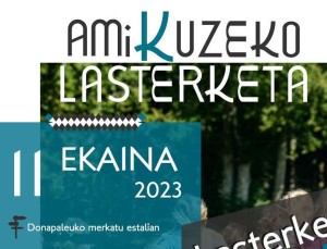 lasterketako afitxa