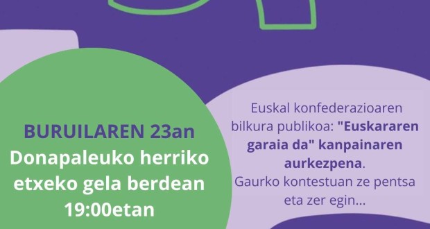 EK bilkura publikoa 2